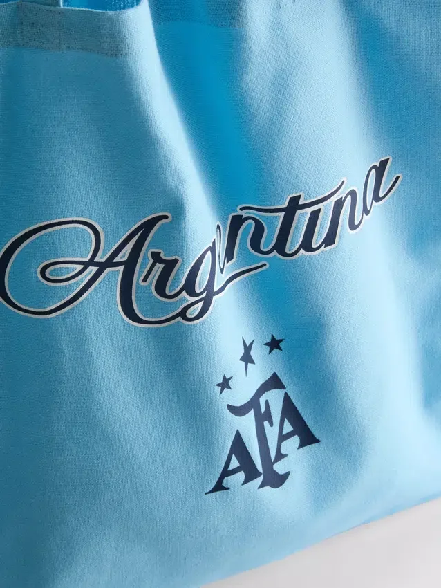 Saco de lona de futebol da Argentina
