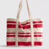 Saco tote estampado