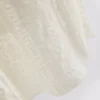 Saia maxi de renda em mistura de algodão