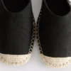 Sandálias de espadrilha com tiras traseiras