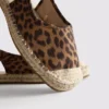 Sandálias de espadrilha com tiras traseiras