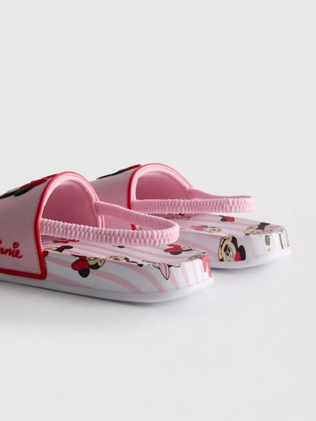 Sandálias de tiras com fivelas duplas da Minnie Mouse da Disney