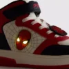 Sapatilha de cano alto com luzes da Marvel - Homem-Aranha