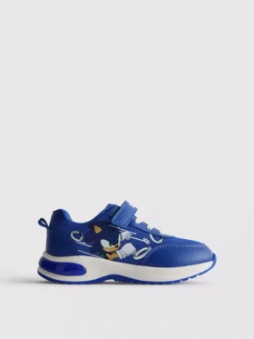 Sapatilhas luminosas do Sonic the Hedgehog