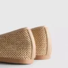 Sapatos rasos de bailarina com contas