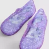 Sapatos rasos de balé em gelatina