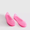 Sapatos rasos de balé em gelatina