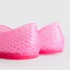 Sapatos rasos de balé em gelatina