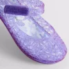 Sapatos rasos de balé em gelatina