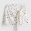 Sarongue de praia estampado