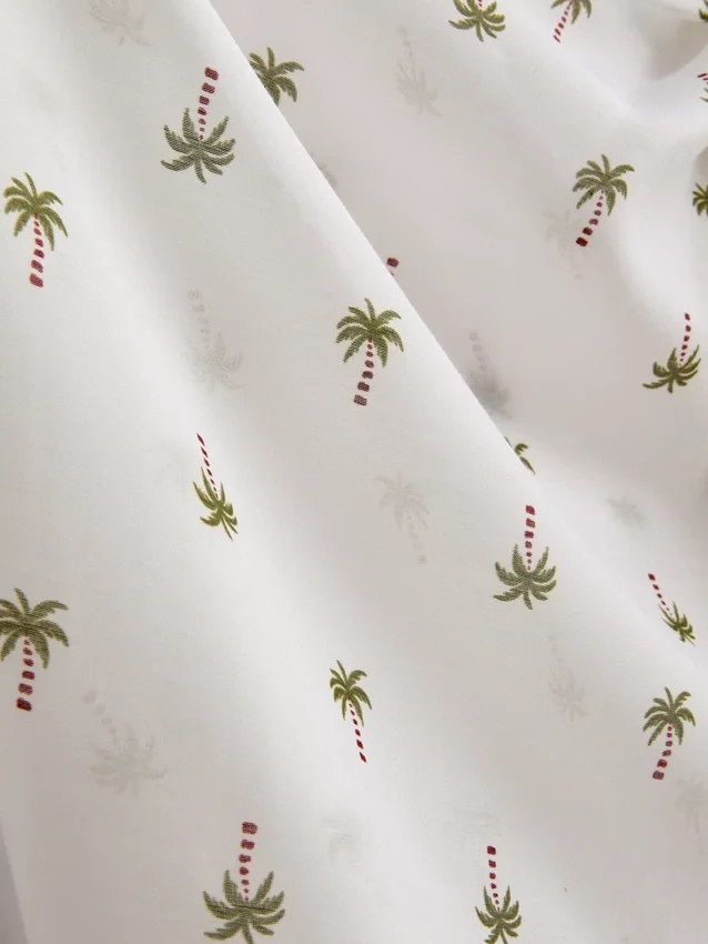 Sarongue de praia estampado