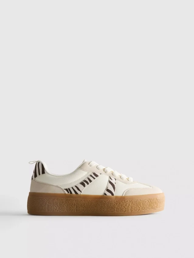 Sola de borracha tipo flatform