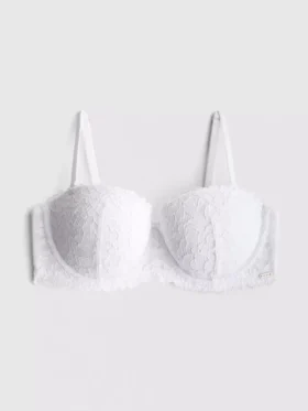 Sutiã push-up de renda floral «The Edit»
