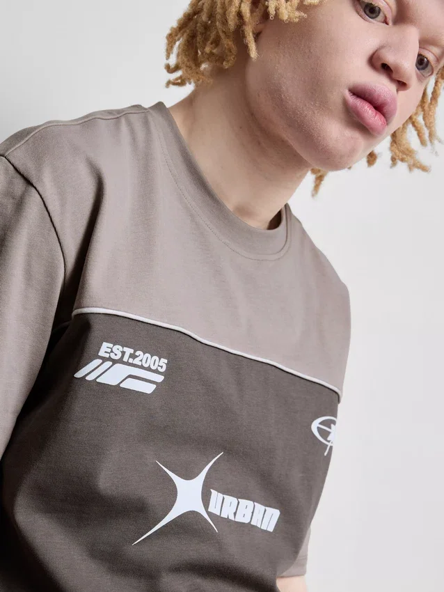 T-shirt bicolor da Urban Studio