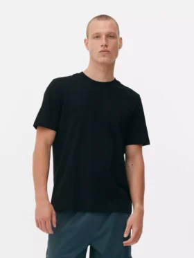 T-shirt clássica de gola redonda