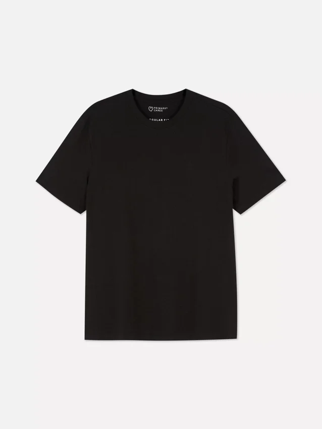 T-shirt clássica de gola redonda