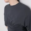 T-shirt com cintura império