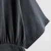 T-shirt com cintura império