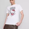 T-shirt com estampado da Hello Kitty em algodão