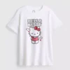 T-shirt com estampado da Hello Kitty em algodão