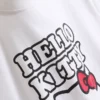 T-shirt com estampado da Hello Kitty em algodão