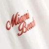 T-shirt com estampado de Miami Beach