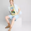 T-shirt com estampado em algodão NYBG