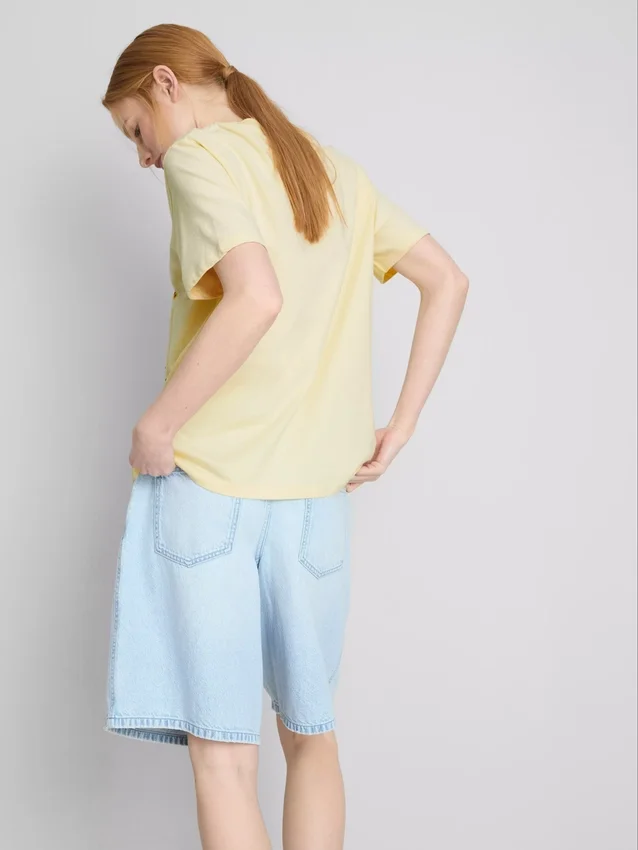 T-shirt com estampado em algodão NYBG