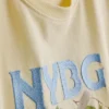 T-shirt com estampado em algodão NYBG