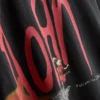 T-shirt com estampado Korn