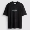 T-shirt com estampado nas costas