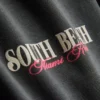 T-shirt com grafismo de Miami