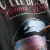 T-shirt com grafismo de Miami