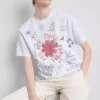 T-shirt com ilustração dos Red Hot Chili Peppers
