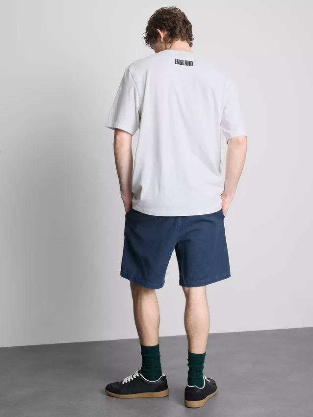 T-shirt com o emblema da Inglaterra