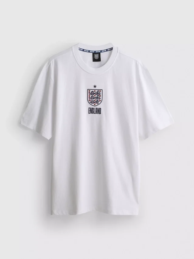 T-shirt com o emblema da Inglaterra