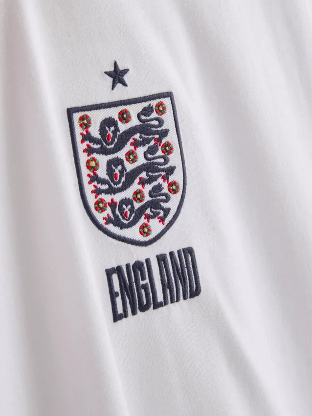 T-shirt com o emblema da Inglaterra