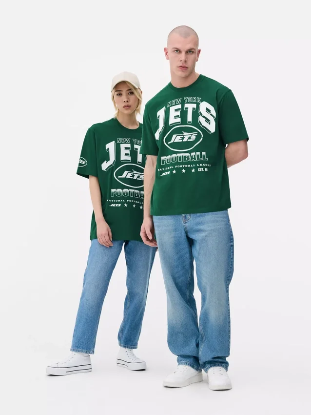 T-shirt com o logótipo dos New York Jets