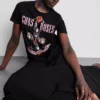 T-shirt de algodão com o álbum «Music» dos Guns N’ Roses