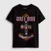 T-shirt de algodão com o álbum «Music» dos Guns N’ Roses