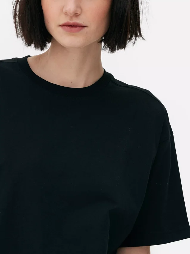 T-shirt de corte largo