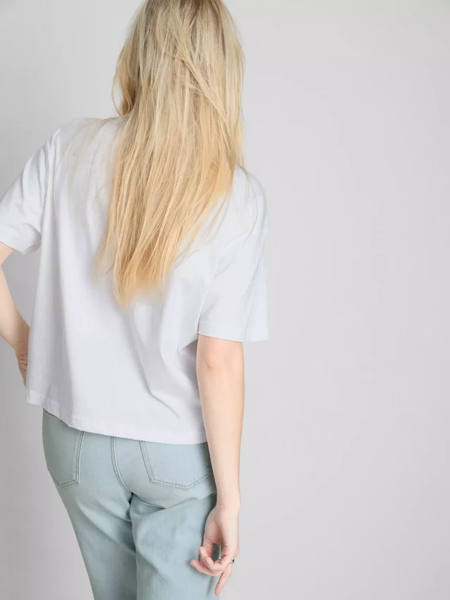 T-shirt de corte largo