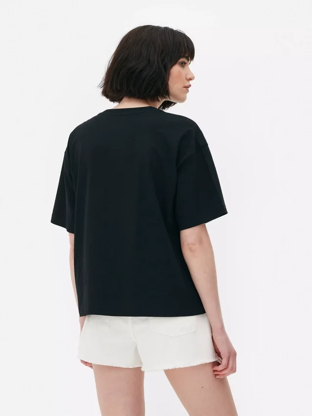 T-shirt de corte largo
