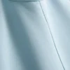 T-shirt de corte reto com detalhes nas costuras, rica em algodão