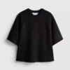 T-shirt de manga curta com corte largo de calções