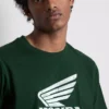 T-shirt de manga curta com logótipo Honda