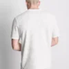 T-shirt de manga curta com textura