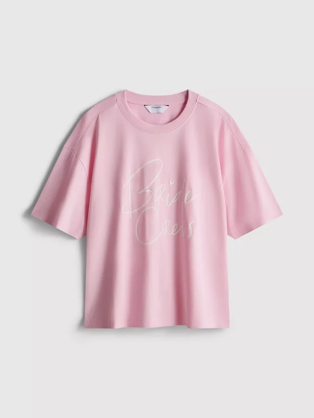 T-shirt de manga curta «Cotton Bride»