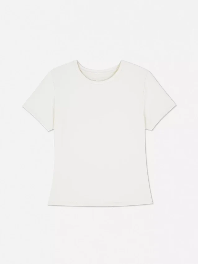 T-shirt de manga curta, macia como manteiga