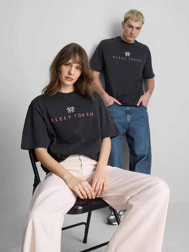 T-shirt de manga curta Sleep Token